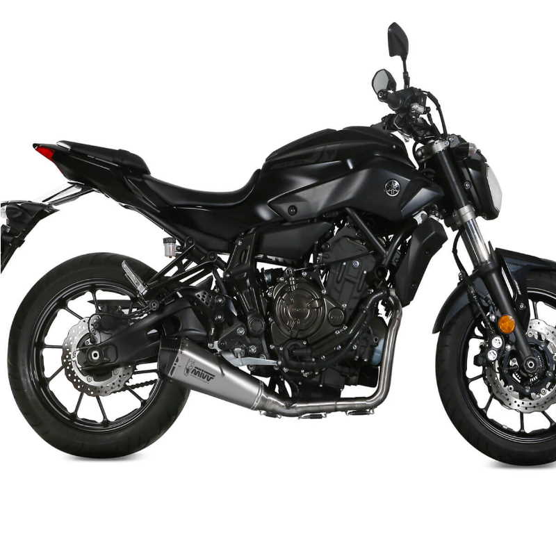 Escape Completo Mivv Delta Race Acero Yamaha MT07 14-20